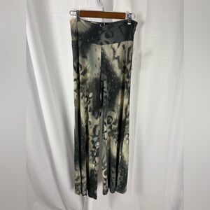 Clara Sunwoo - Butterfly Print Silky Knit Palazzo Pants - NWT Size Medium HTF